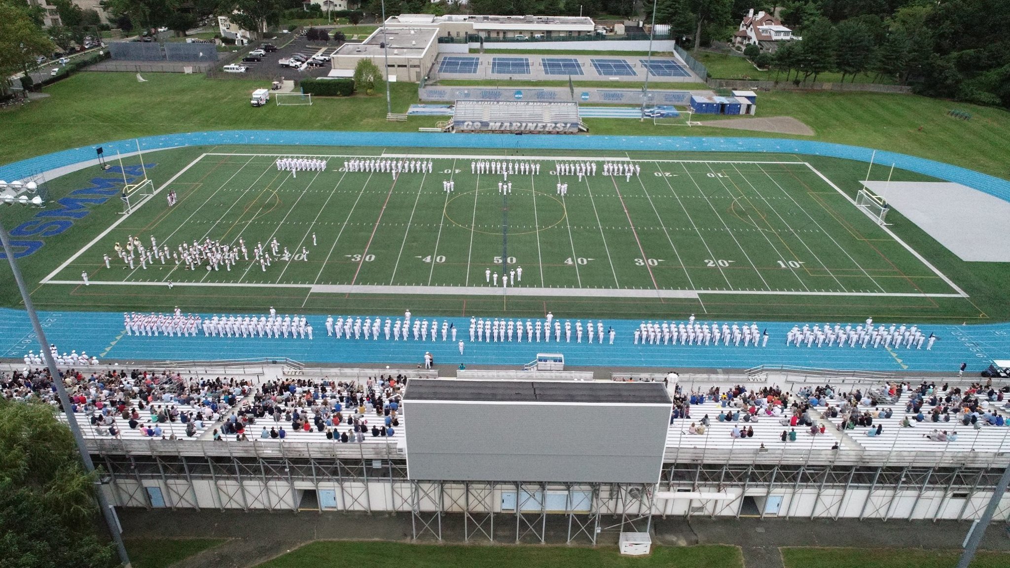 USMMA Celebrates Parents Weekend Regimental Band Performs Ceremony of